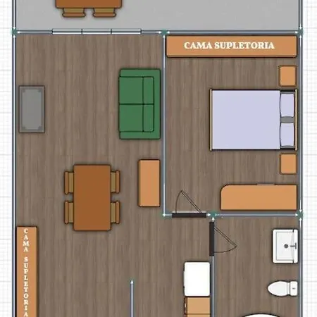 Beachfront And Charming Apartamento
